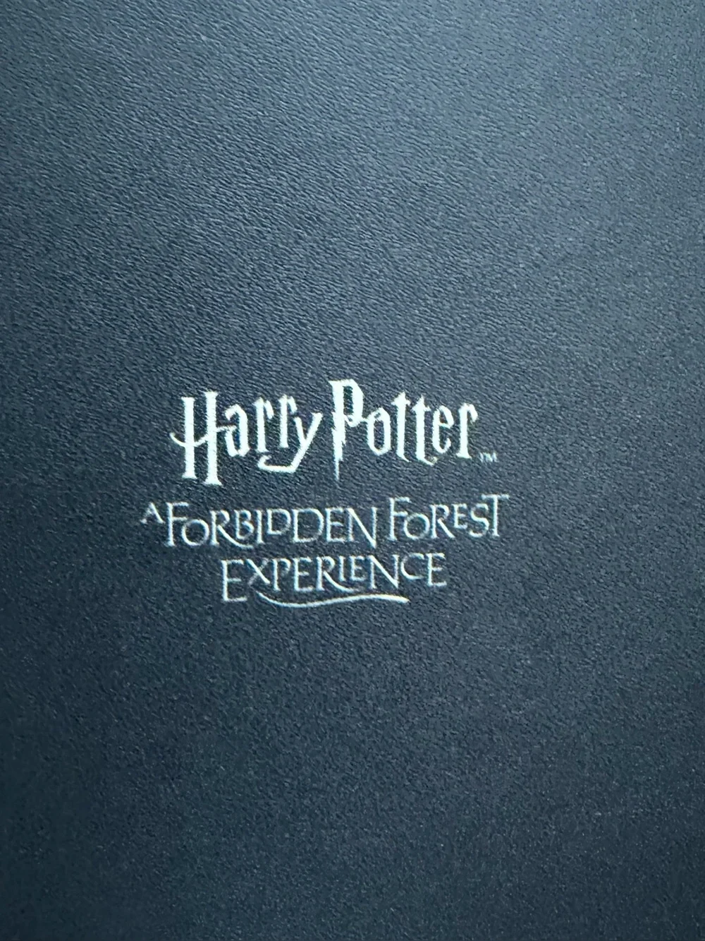 Harry Potter Forbidden Forest Experience Hardcover Notebook Journal Stag NEW